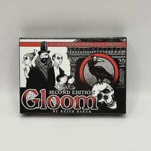 Gloom Second Edition Card Game 100% COMPLETE Excellent Condition 2nd Family Vtg